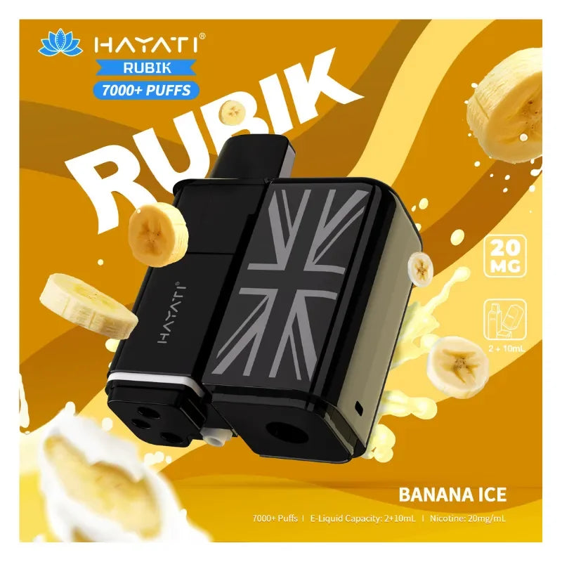 Hayati Rubik Pod Banana Ice Flavour