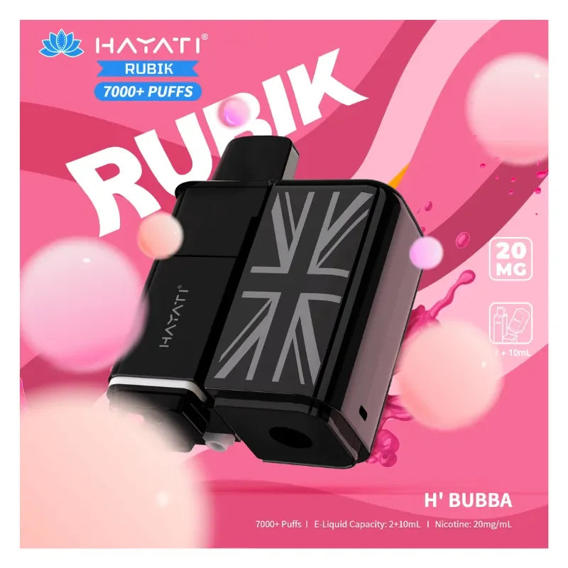 Hayati Rubik 7000 Refill Pods Hubba Bubba Flavour