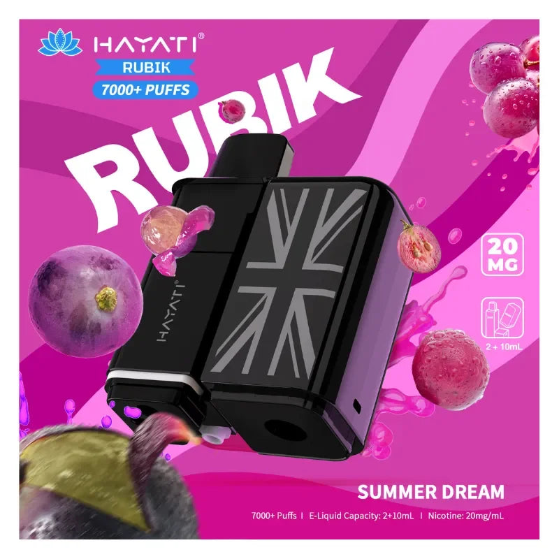 Hayati Rubik 7000 Refill Pods Summer Dream Flavour