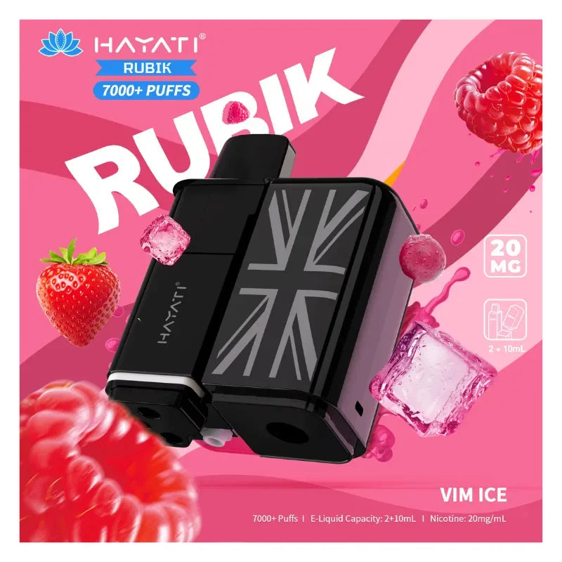 Hayati Rubik 7000 Refill Pods Vim Ice Flavour