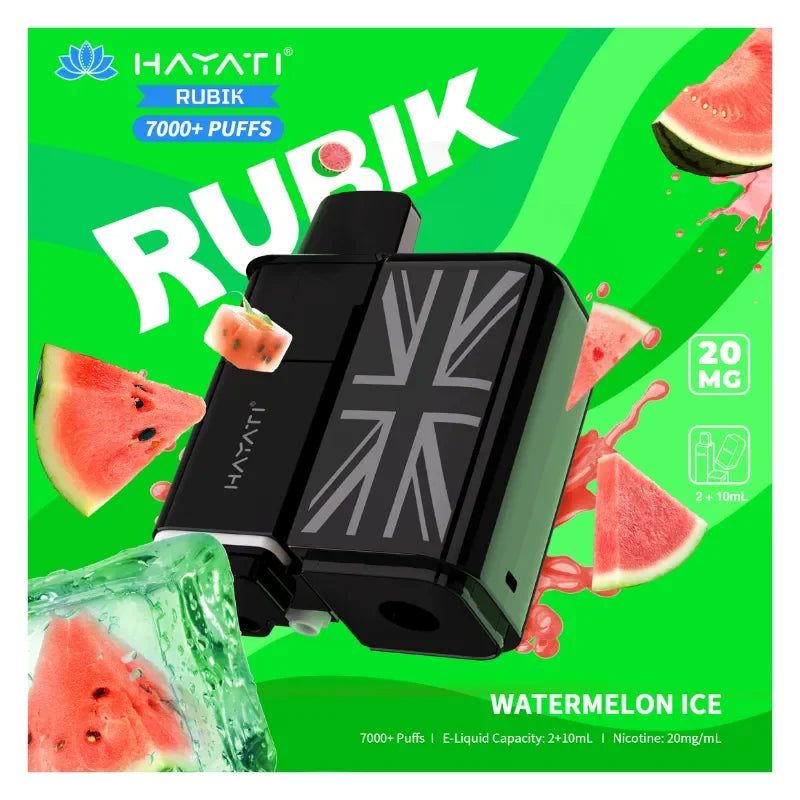 Hayati Rubik 7000 Refill Pods Watermelon Ice Flavour