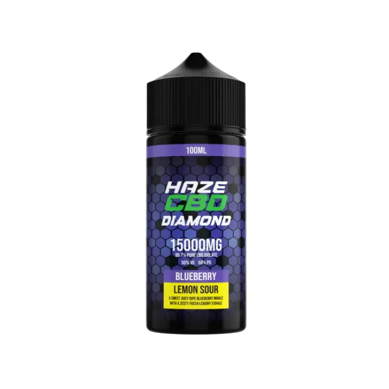 Haze CBD Diamond Blueberry Lemon Sour Flavour
