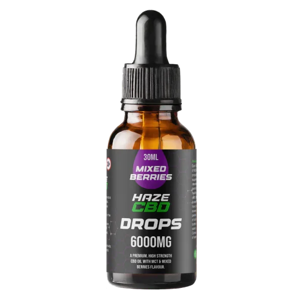Haze CBD 6000MG Mixed Berries Flavour