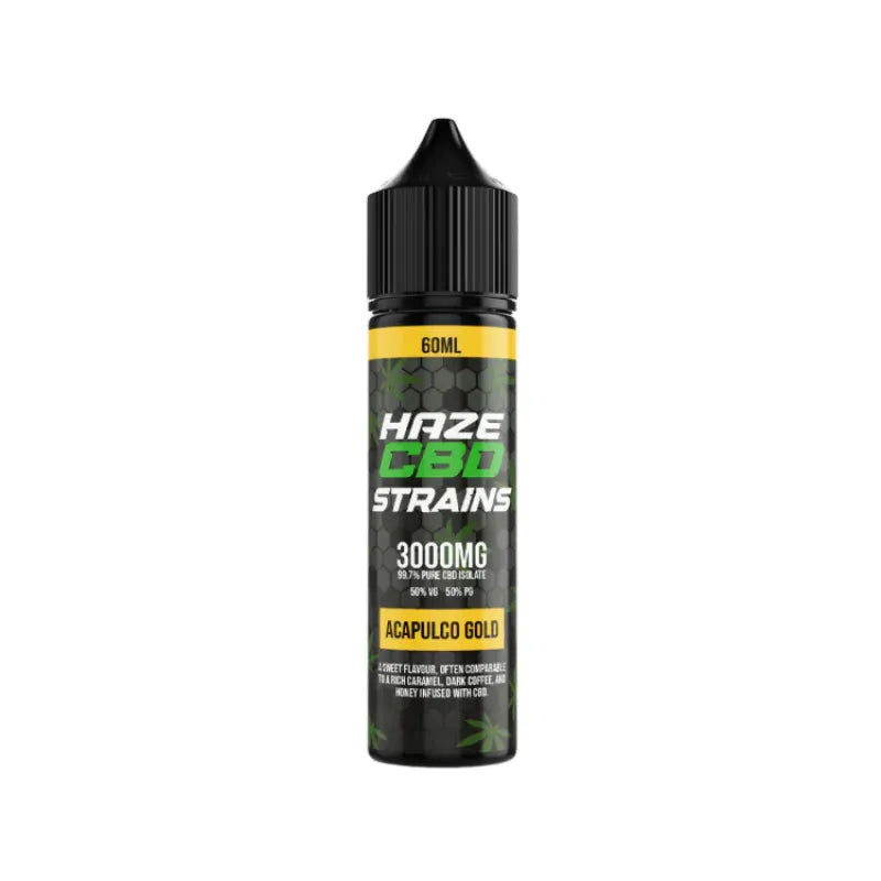 Haze CBD Strains 60ml 3000mg CBD E-liquid