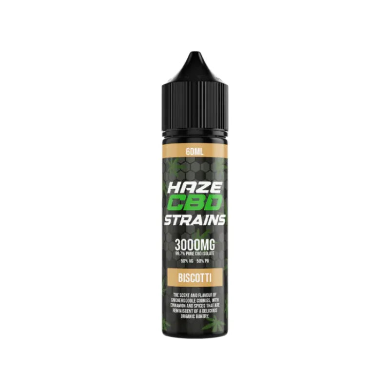 Haze CBD Strains 60ml 3000mg CBD E-liquid