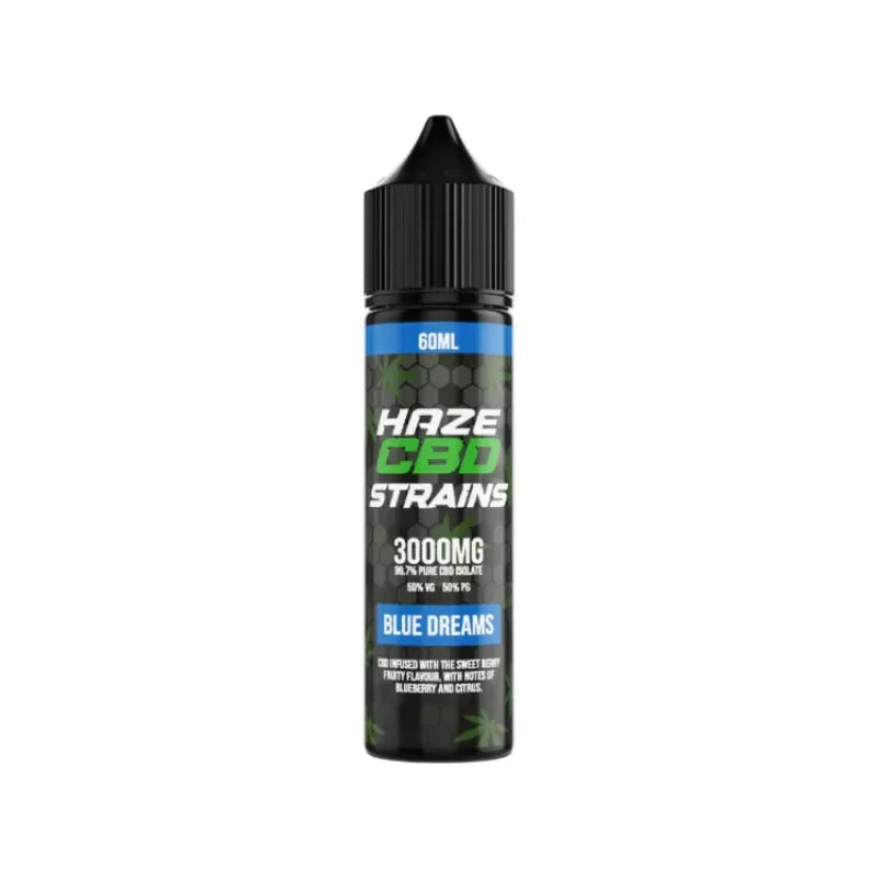 Haze CBD Strains Vape Juice Blue Dreams Flavour