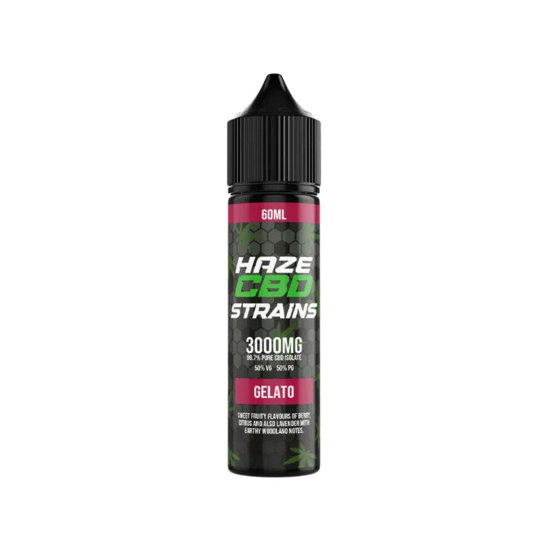Haze CBD Strains 60ml 3000mg CBD E-liquid