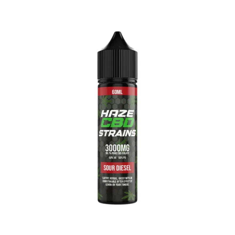 Haze CBD Strains 60ml 3000mg CBD E-liquid