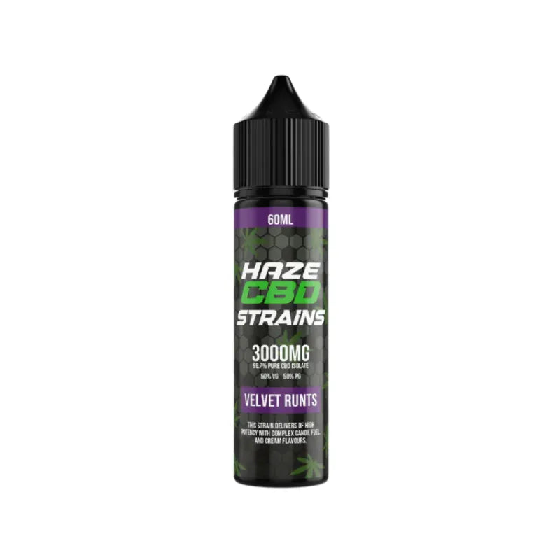 Haze CBD Strains 60ml 3000mg CBD E-liquid