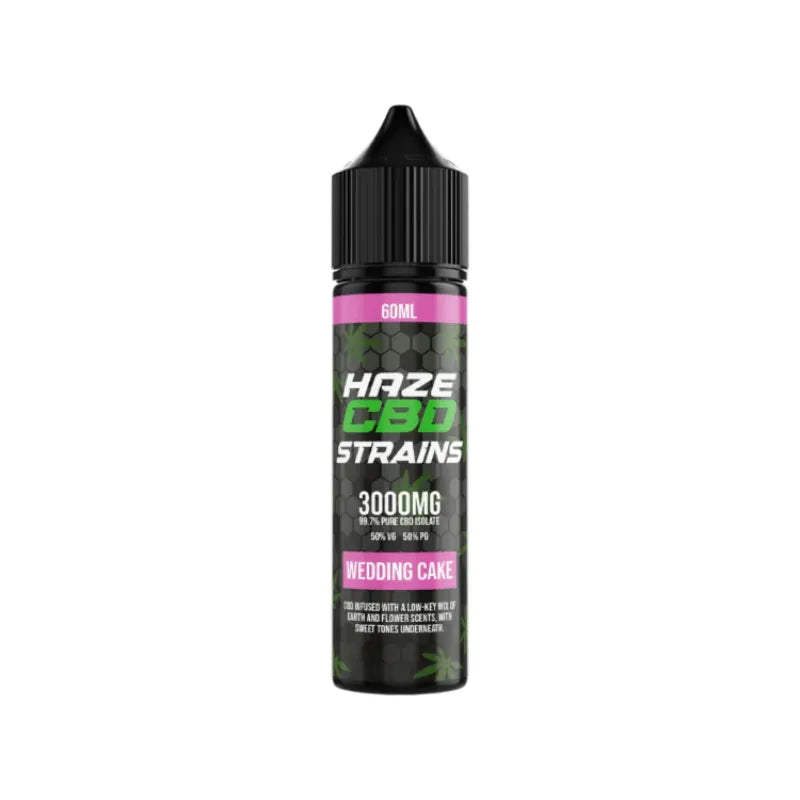 Haze CBD Strains 60ml 3000mg CBD E-liquid