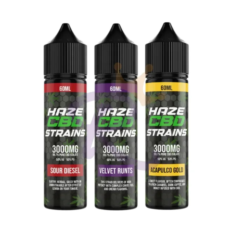 Haze CBD Strains Vape Juice