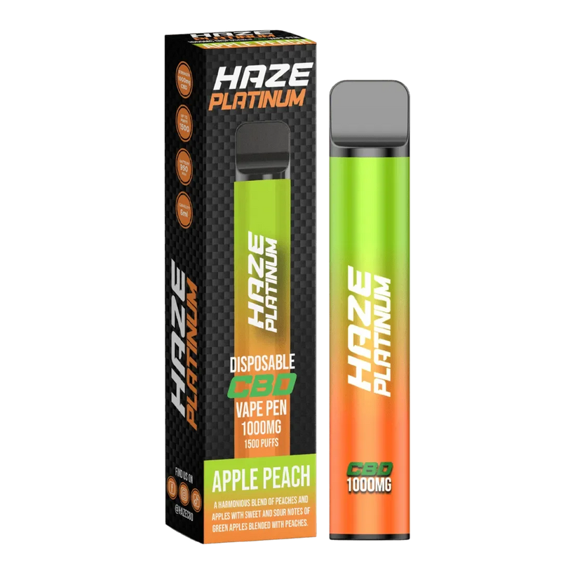 Haze Platinum CBD Vape Bar 1000mg