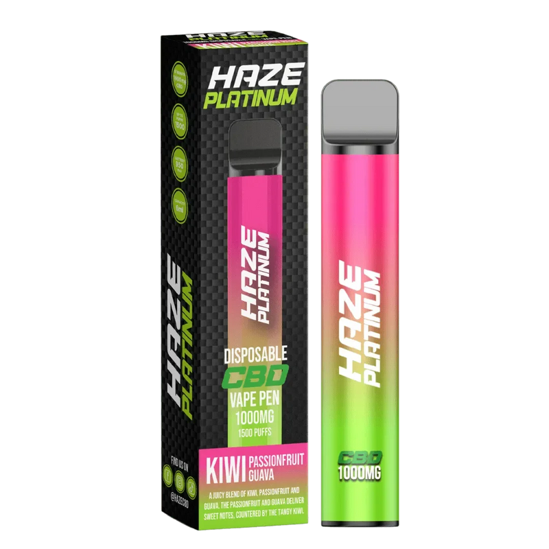 Haze Platinum CBD Vape Bar 1000mg | 5.99 Only Haze Platinum CBD Vape Bar 1000mg | 5.99 Only