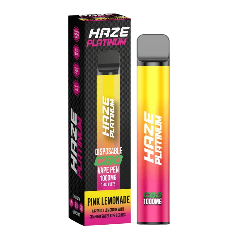 Haze Platinum CBD Vape Bar 1000mg | 5.99 Only Haze Platinum CBD Vape Bar 1000mg | 5.99 Only