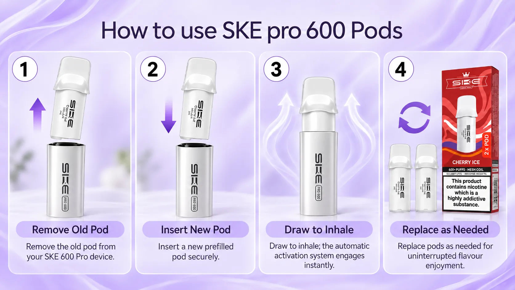 SKE 600 Pro Pods