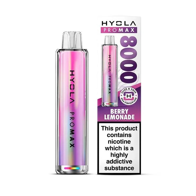 Hyola Pro Max 8000 Pod Kit Berry Lemonade Flavour