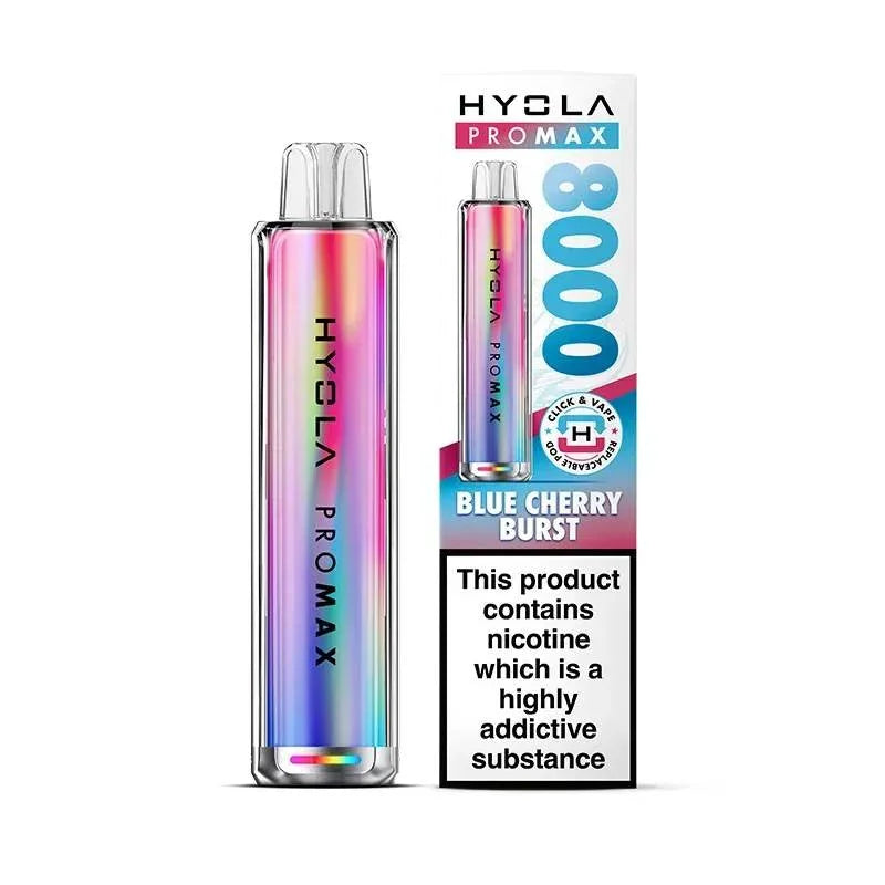 Hyola Pro Max 8000 Pod Kit Blue Cherry Burst Flavour