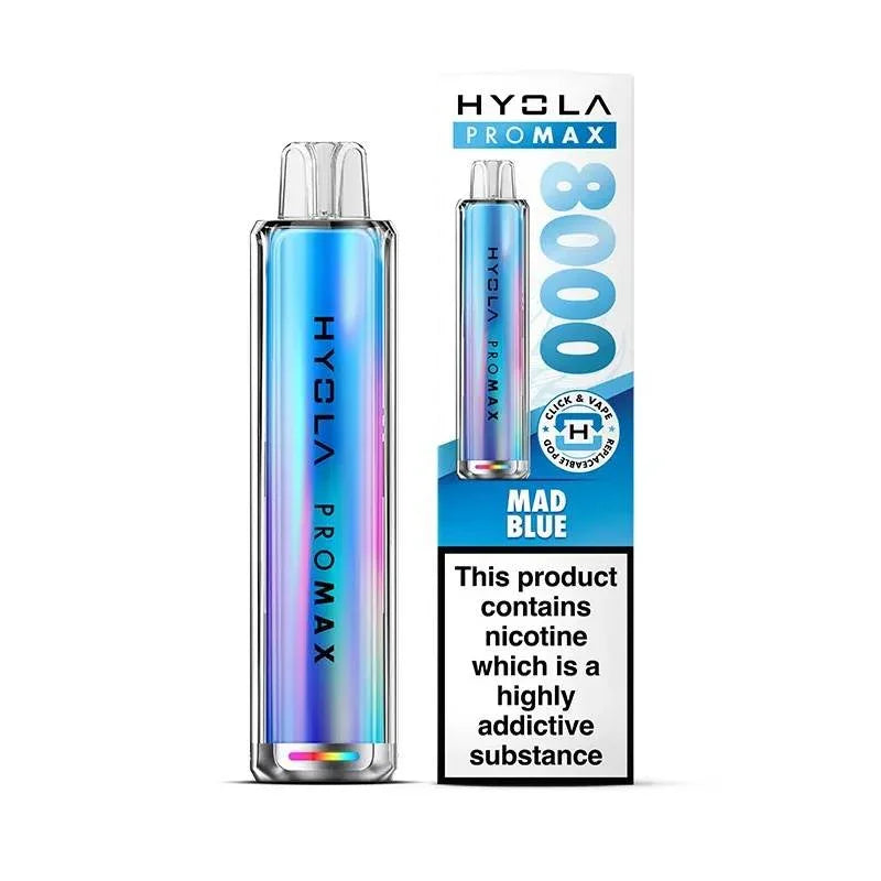 Hyola Pro Max 8000 Pod Kit Mad Blue Flavour