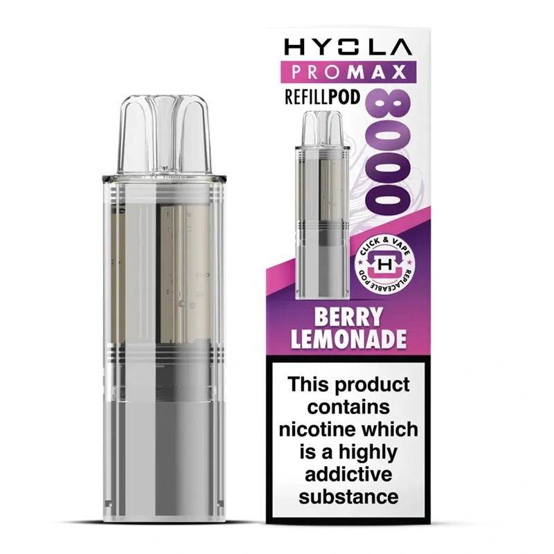 Hyola Pro Max 8000 Refill Pods Berry Lemonade Flavour