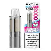 Hyola Pro Max 8000 Refill Pods Blueberry Raspberry Flavour