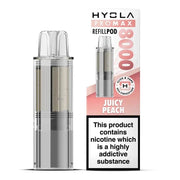 Hyola Pro Max 8000 Refill Pods Juicy Peach Flavour