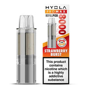 Hyola Pro Max 8000 Refill Pods Strawberry Burst Flavour