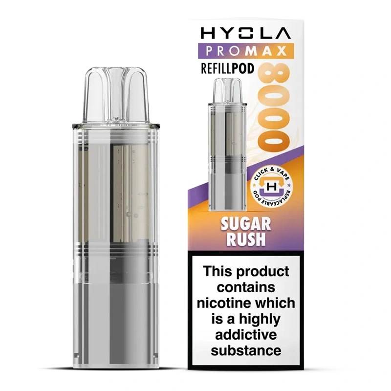 Hyola Pro Max 8000 Refill Pods Sugar Rush Flavour