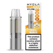 Hyola Pro Max 8000 Refill Pods Triple Mango Flavour