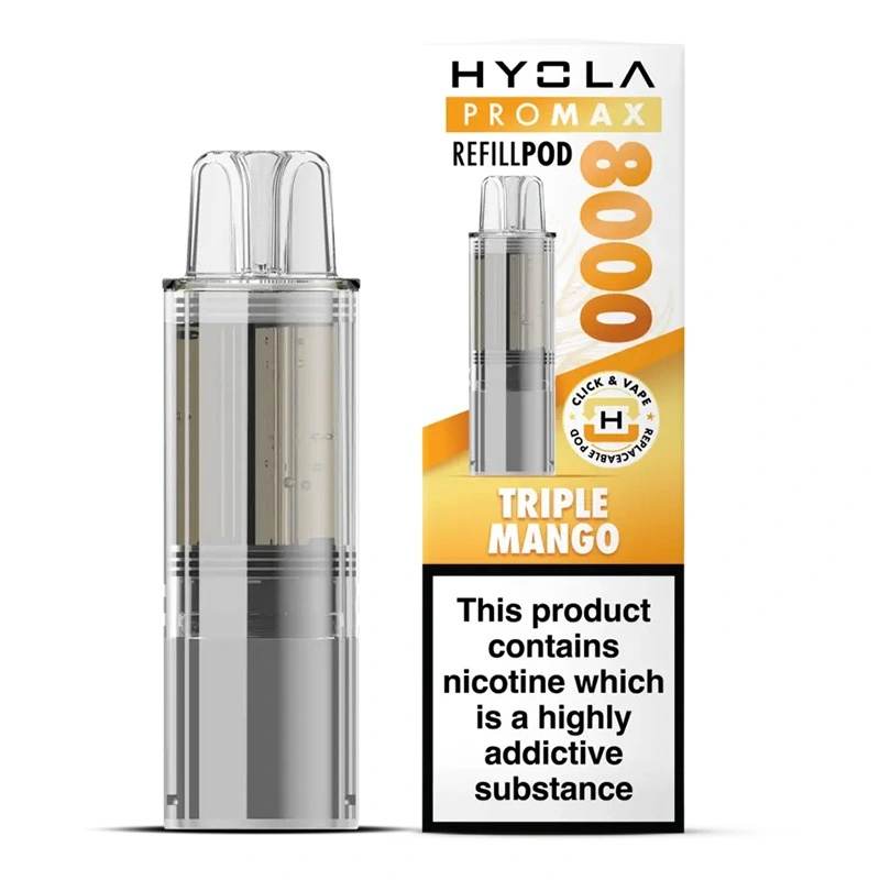 Hyola Pro Max 8000 Refill Pods Triple Mango Flavour