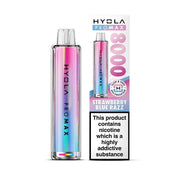 Hyola Pro Max 8000 Pod Kit Strawberry Blue Razz Flavour