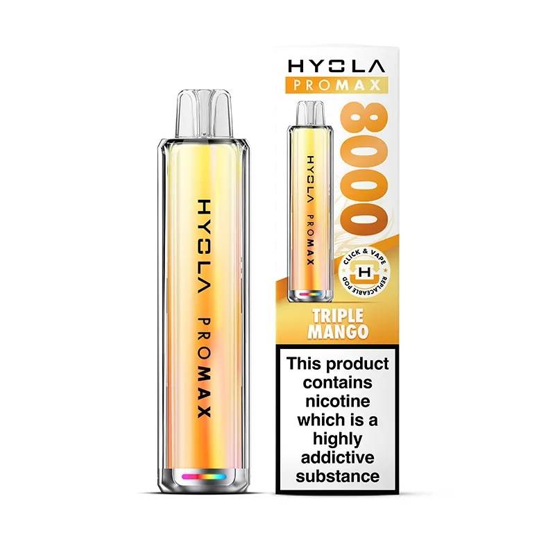 Hyola Pro Max 8000 Pod Kit Triple Mango Flavour