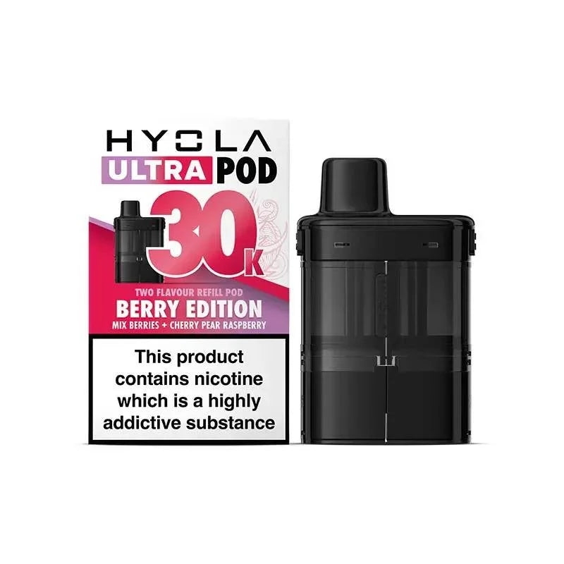 Hyola Ultra 30K Refill Pods Berry Edition Flavour