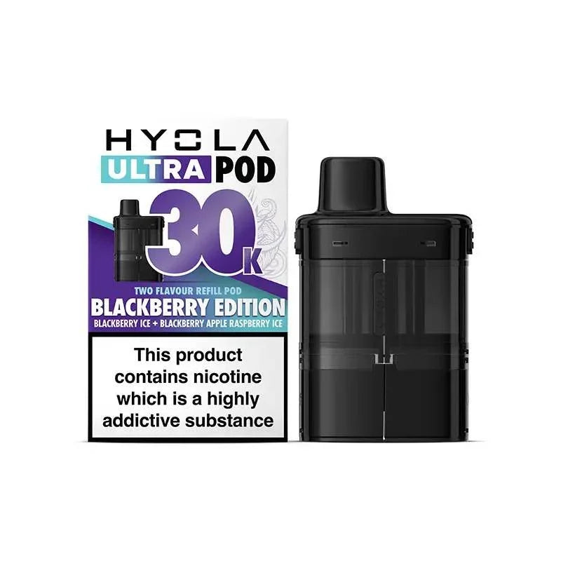 Hyola Ultra 30K Refill Pods Blackberry Edition Flavour