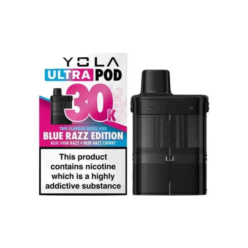 Hyola Ultra 30K Refill Pods Blue Razz Edition Flavour