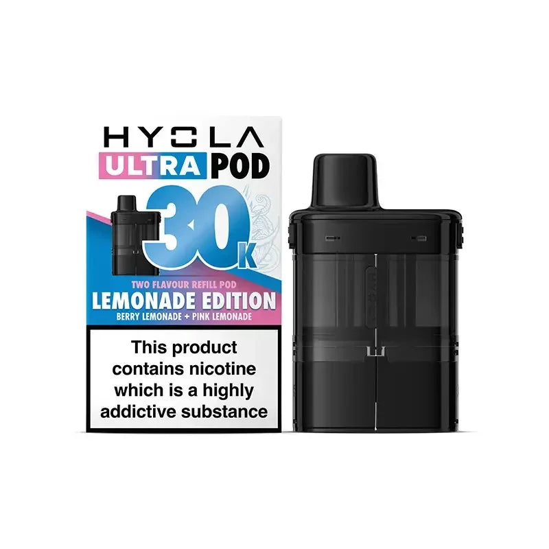 Hyola Ultra 30K Refill Pods Lemonade Edition Flavour
