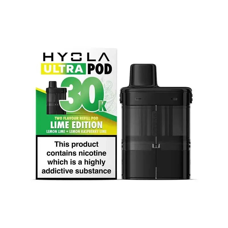 Hyola Ultra 30K Refill Pods Lime Edition Flavour