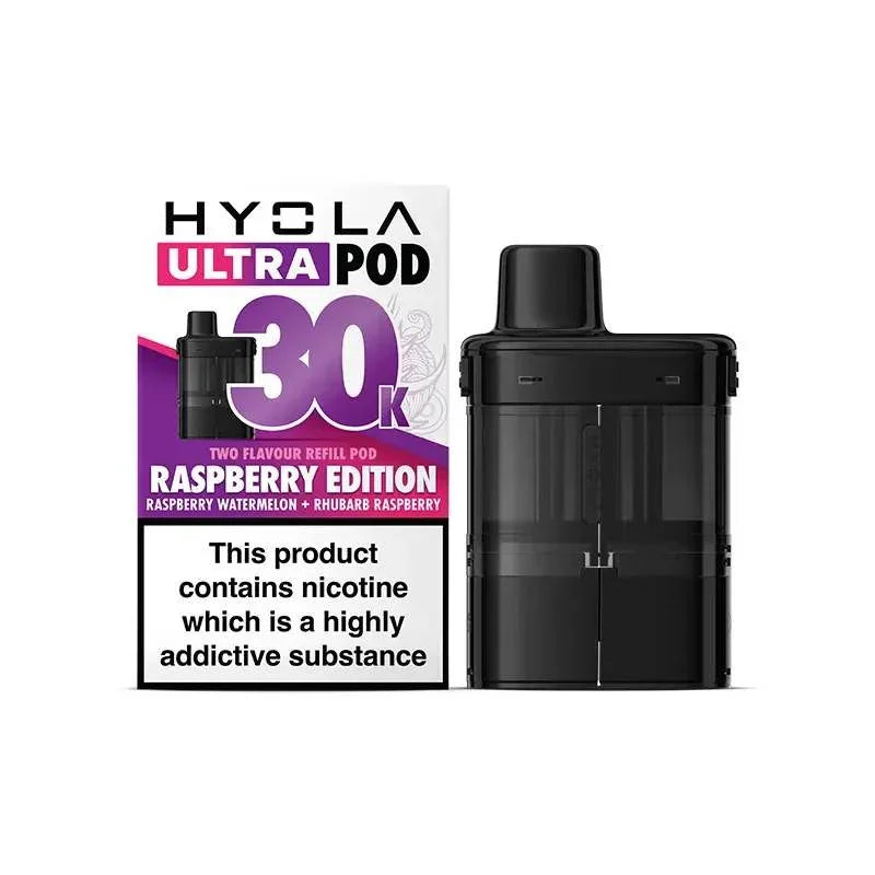 Hyola Ultra 30K Refill Pods Raspberry Edition Flavour