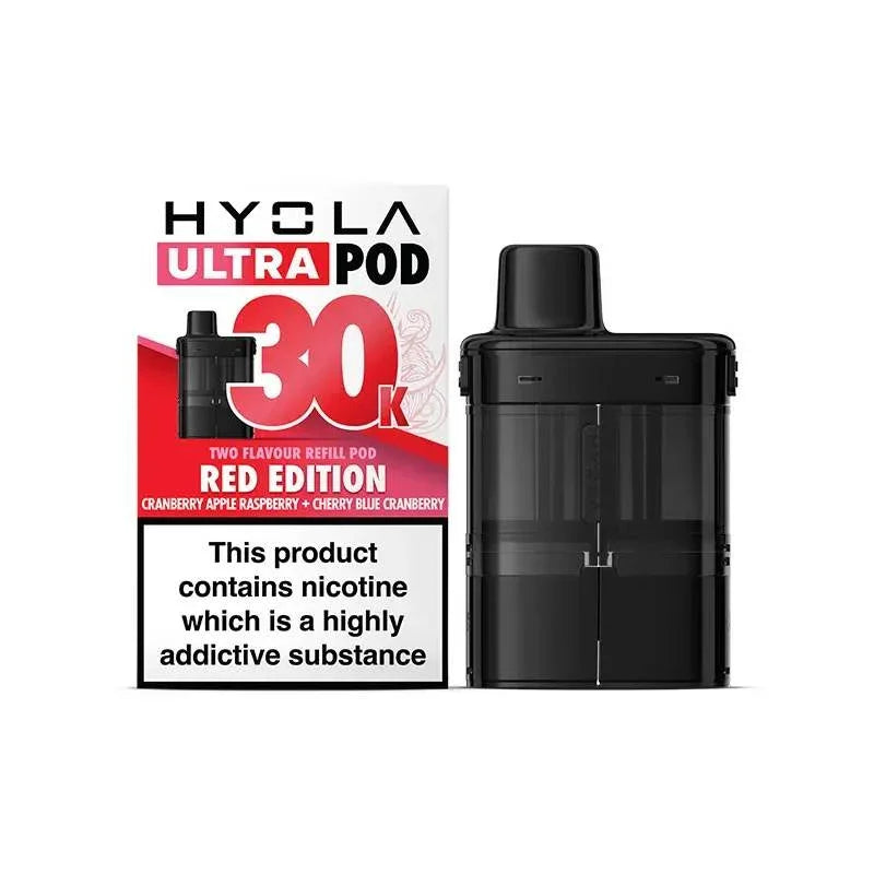 Hyola Ultra 30K Refill Pods Red Edition Flavour