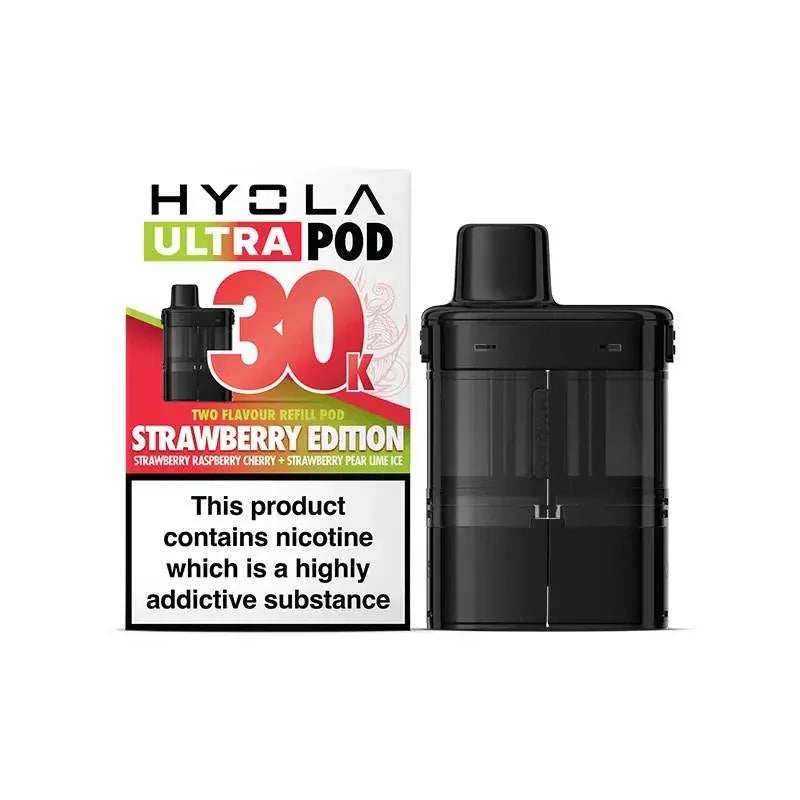Hyola Ultra 30K Refill Pods Strawberry Edition Flavour