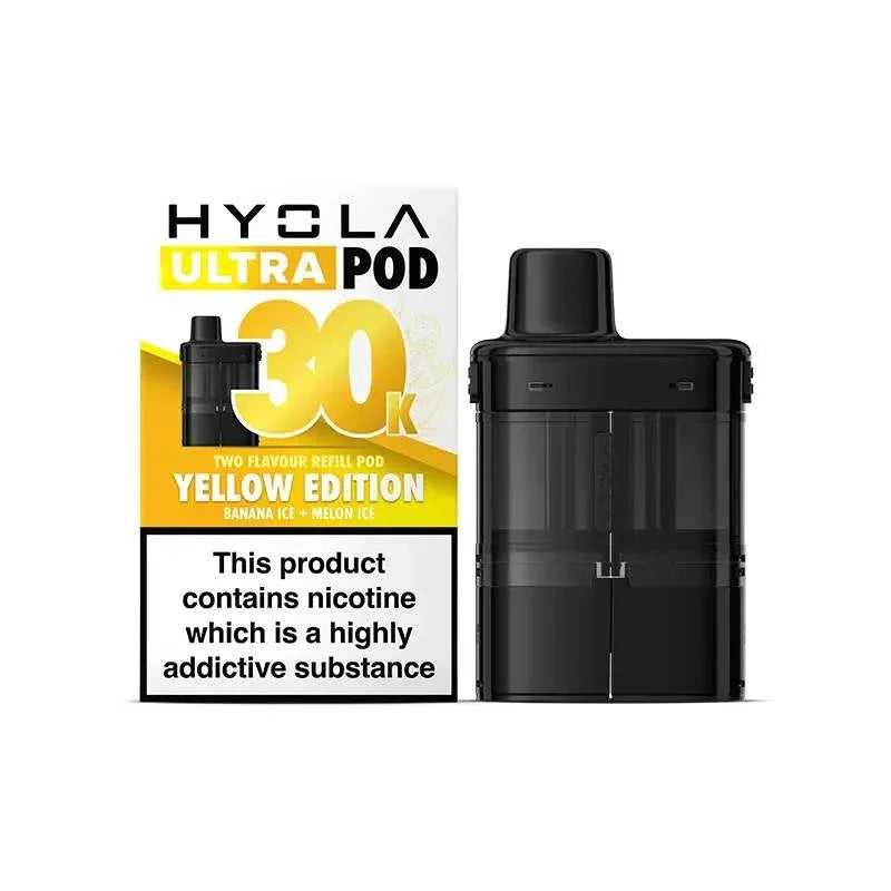 Hyola Ultra 30K Refill Pods Yeloow Edition Flavour