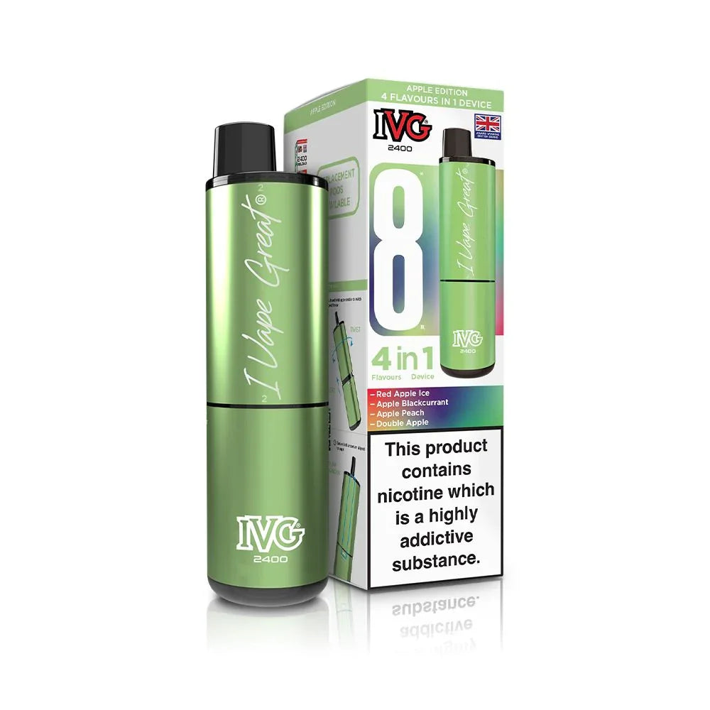 IVG 2400 Vape Kit Apple Edition