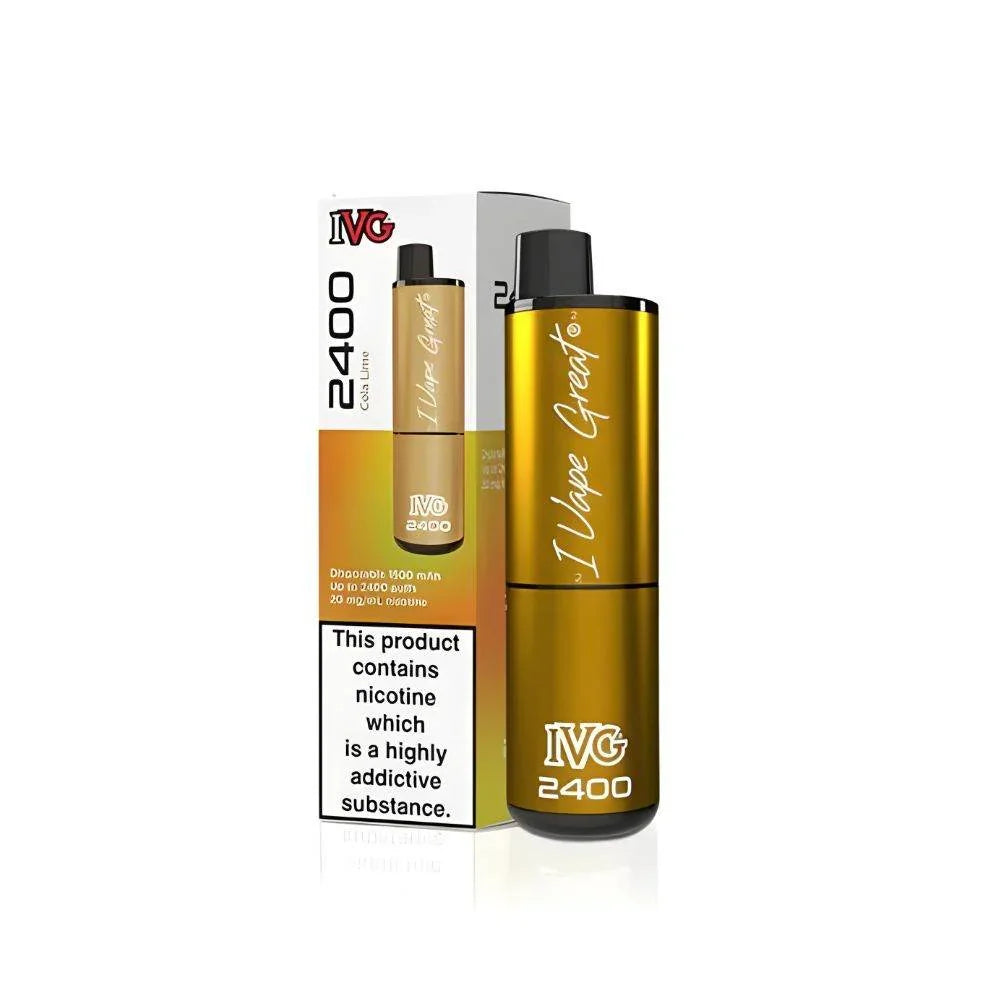 IVG 2400 Vape Kit Cola Lime Flavour