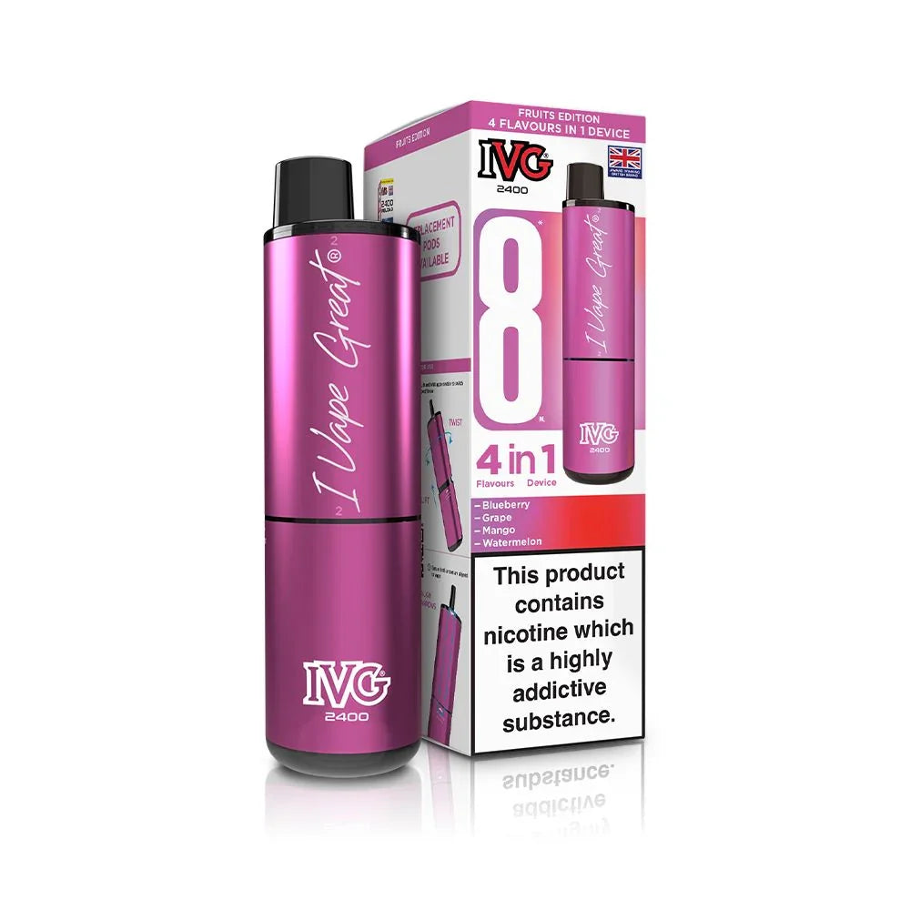 IVG 2400 Vape Kit Fruits Edition
