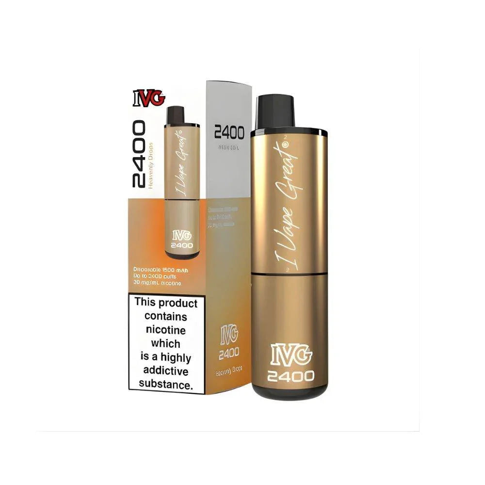 IVG 2400 Vape Kit Heavenly Drop Flavour
