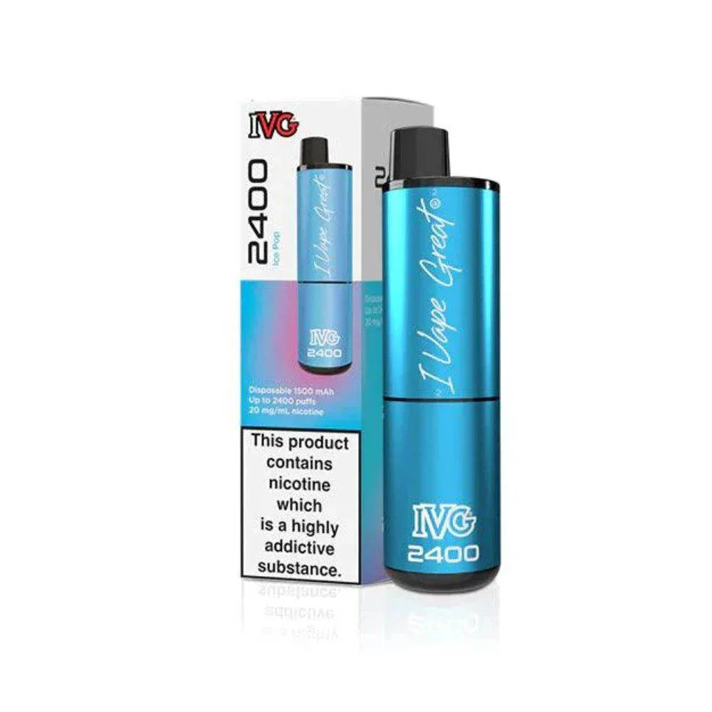 IVG 2400 Vape Kit Ice Pop Flavour