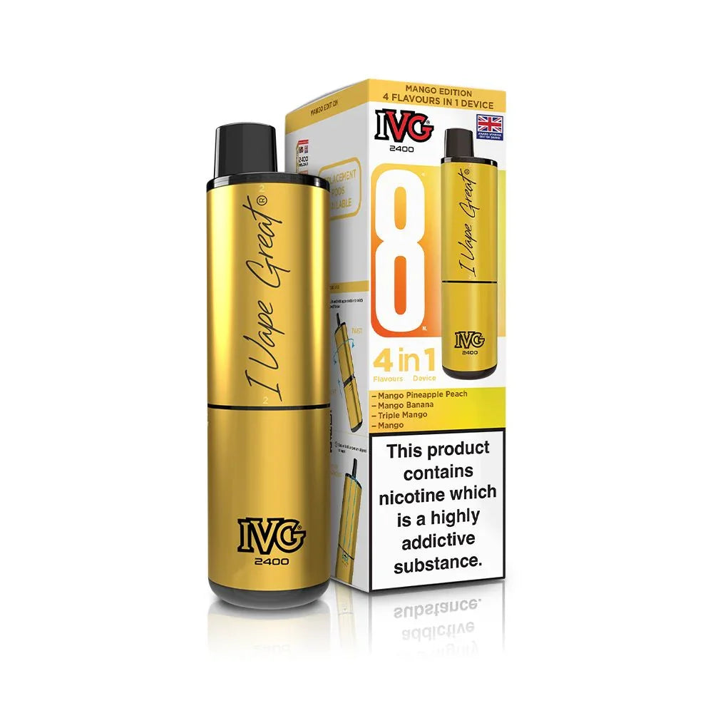 IVG 2400 Vape Kit Mango Edition