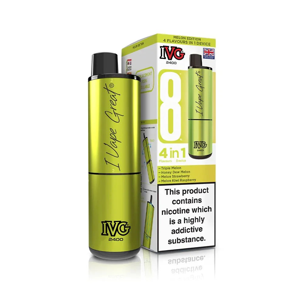 IVG 2400 Vape Kit Melon Edition