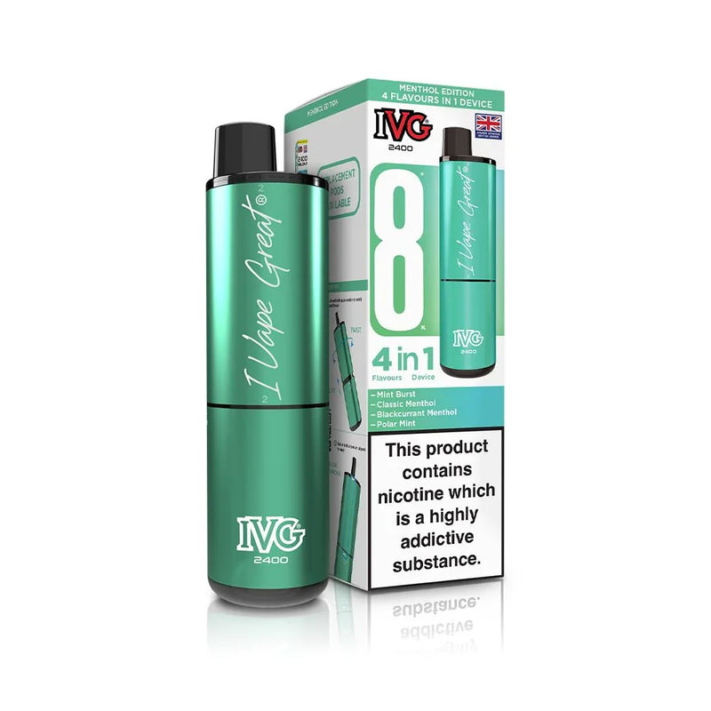 IVG 2400 Prefilled Pod Kit - 7.99 Any 3 For 22 IVG 2400 Prefilled Pod Kit - 7.99 Any 3 For 22