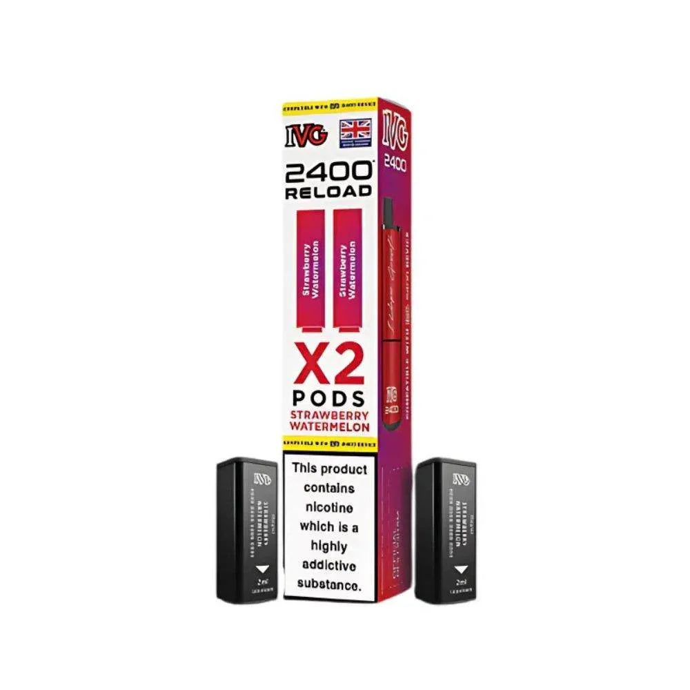 IVG 2400 Reload Pod Strawberry Watermelon Flavour