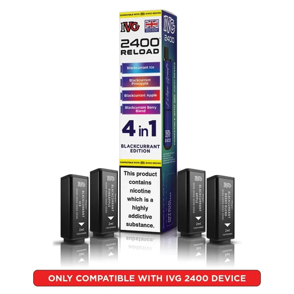 IVG 2400 Reload Pod Blackcurrant Edition